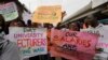 Nigerian Workers Protest Continued Lecturers' Union Strike