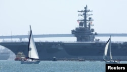 The USS Ronald Reagan