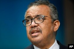 Sekjen WHO Tedros Adhanom Ghebreyesus. (Foto: via AP)