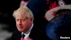 Britanski premijer Boris Džonson tokom proslave 70-godišnjice vladavine kraljice Elizabete