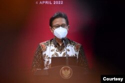 Menkes Budi Gunadi Sadikin mengatakan pemerintah tetap mewaspadai munculnya varian baru COVID-19 yang bisa berdampak bagi kenaikan kasus. (Biro Setpres)