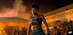 Viola Davis dalam "The Woman King." (Sony Pictures via AP)
