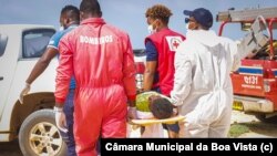 Operação de Resgate e Salvamento de migrantes na ilha da Boa Vista, Cabo Verde. 16 de setembro 2022