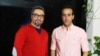 علی کریمی و مهرداد میناوند. این دو در تیم ملی و باشگاه پرسپولیس همبازی بودند. 