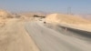 بەشێکی تەواونەکراوی ڕێگای کەلار-سلێمانی.