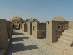 نمایی از ارگ بم