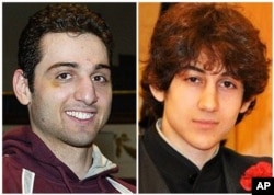 Brothers Tamerlan Tsarnaev, left, and Dzhokhar Tsarnaev are accused of carrying out the Boston Marathon bombing. Tamerlan was closely monitored while in Dagestan last year.