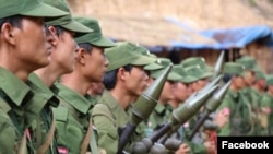 ကိုးကန့်တပ်ဖွဲ့များ (Credit: Kokang Army Facebook)