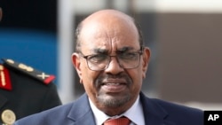 FILE - Sudanese President Omar al-Bashir is seen leaving the African Union summit, in Nouakchott, Mauritania, July 2, 2018.