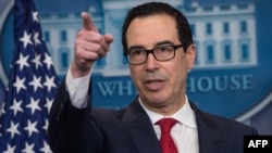 US Treasury Secretary Steve Mnuchin 