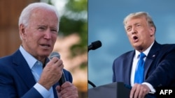 Donald Trump and Joe Biden 