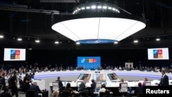 A general view during the NATO summit in Madrid, Spain, June 29, 2022. 