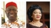 Ike Ekweremadu (kiri) dan istrinya, Beatrice Nwanneka Ekweremadu.