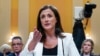 Komite Penyelidik kerusuhan 6 Januari di gedung Capitol tahun lalu, mendengarkan kesaksian Cassidy Hutchinson, Selasa, 28 Juni 2022. (Mandel Ngan/Pool via REUTERS)