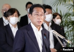 기시다 후미오 일본 총리는 8일 아베 신조 전 총리 저격 사건을 가장 높은 수위로 규탄했다.