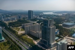 북한 평양의 김일성대학교.