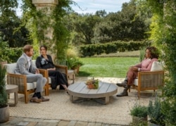 Pangeran Harry dan Meghan diwawancara oleh Oprah Winfrey.