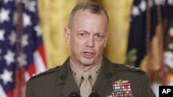 Komandan pasukan Amerika dan NATO di Afghanistan, John Allen (Foto: dok).
