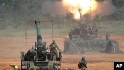 台灣2015﹐年度韓光軍演資料照。