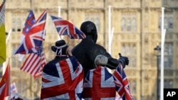 Protest pristalica Bregzita u Londonu