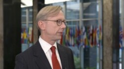 U.S. Special Representative for Iran Brian Hook speaks to VOA Persian at the State Department, Nov. 18, 2019