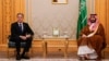 ملاقات میان انتونی بلینکن وزیر خارجه ایالات متحده و محمد بن سلمان ولیعهد عربستان سعودی در ریاض