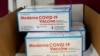 Kotak berisi vaksin Moderna COVID-19 siap dikirim ke pusat distribusi McKesson di Olive Branch, Mississippi, AS 20 Desember 2020. (Foto: Paul Sansya via REUTERS)