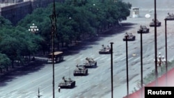 三十一年前的天安門事件資料照（路透社1989年6月5日）