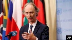 Şandîyê taybet yê Neteweyên Yekgirtî bo Sûriyê Geir Pederson