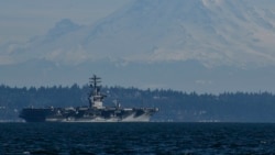 尼米茲號航母USS Nimitz在美國西海岸執行任務（美國海軍2020年2月22日照片）