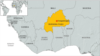 Map of Burkina Faso
