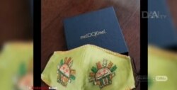 Salah satu masker Ondela dan Ondelio (foto: courtesy).