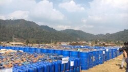 မြန်မာဘက်ပို့မယ့် မူးယစ်ကုန်ကြမ်း တန်(၈၀၀)ကျော် မဲဆောက်မှာ ဖမ်းမိ