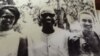 Combatentes da Liberdade da Pátria, Amílcar Cabral (meio), Carlos Reis (2º dir). em Boé, no leste da Guiné-Bissau. Julho de 1970