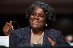 FILE - Linda Thomas-Greenfield