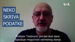 Rade Panić o vanrednom stanju