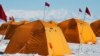 Sleeping quarters are in tents and Antarctic has the coldest, driest and windiest weather on the planet. (Reed Scherer/NIU)