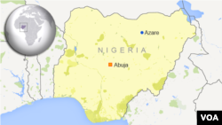 Serangan terjadi di Azare, Nigeria.