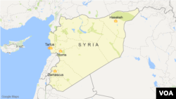 Tartus, Hasakeh, Homs and Damascus, Syria
