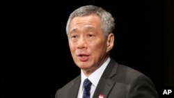 新加坡总理李显龙（2014年5月22日资料照片）
