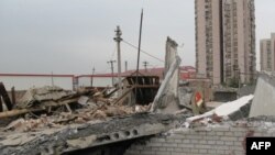北京拆迁工地