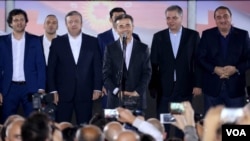 ბიძინა ივანიშვილი გამარჯვებას ზეიმობს
