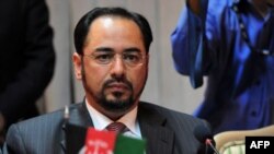 صلاح الدین ربانی، رئیس حزب جمعیت اسلامی و سرپرست وزارت افغانستان