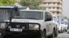 United Nations observers leaving the U.N. office in Damascus, Syria, as they head to areas where protests have been taking place, May 1, 2012. (Reuters)