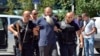 Arhiva - Kosovska policija sprovodi u sud osumnjičenog da se borio na strani islamističkih pobunjenika u Siriji i Iraku, 12. avgusta 2014. 