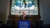Pulitzer prize administrator Sig Gissler announces the 2014 Pulitzer Prize winners at Columbia University in New York, April 14, 2014.