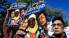 FILE - Abdul Hadi from Pakistan, joins muslim and civil rights groups and their supporters gather at a rally in front of the White House in Washington, Oct. 18, 2017. 