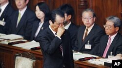 日本首相菅直人表示將在幾個月內辭職