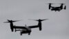 Remains of 5 More Crew Members Found After US Osprey Aircraft Crashes off Japan 