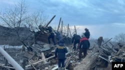烏克蘭頓涅茨克地區的波克羅夫斯克市遭到俄羅斯的飛彈攻擊，（2024年1月6日）